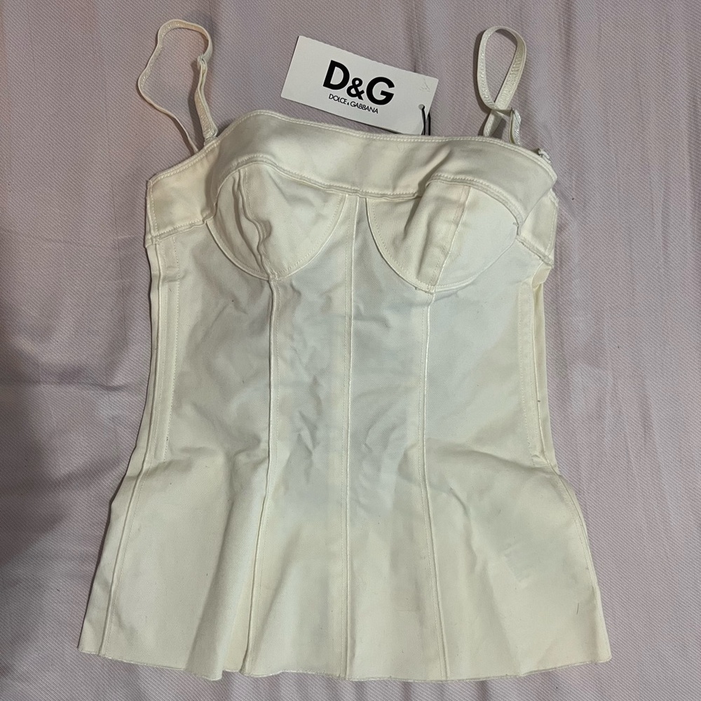 Dolce and Gabanna Corset Top